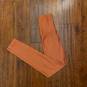 Aerie offline leggings burnt orange small